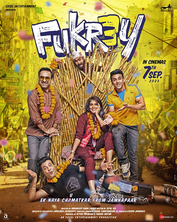 Fukrey 3 : Kinoposter