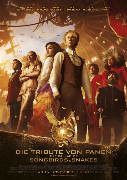 Die Tribute von Panem - The Ballad Of Songbirds & Snakes : Kinoposter