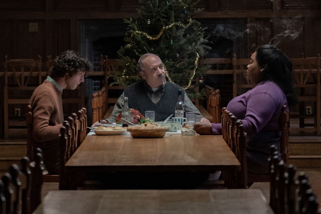 The Holdovers : Bild Da’vine Joy Randolph, Paul Giamatti, Dominic Sessa