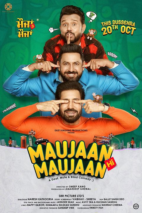 Maujaan Hi Maujaan : Kinoposter