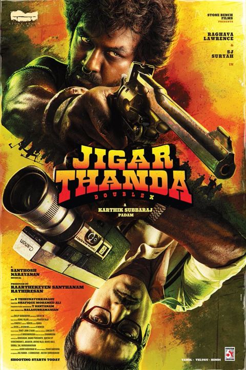 Jigarthanda DoubleX : Kinoposter