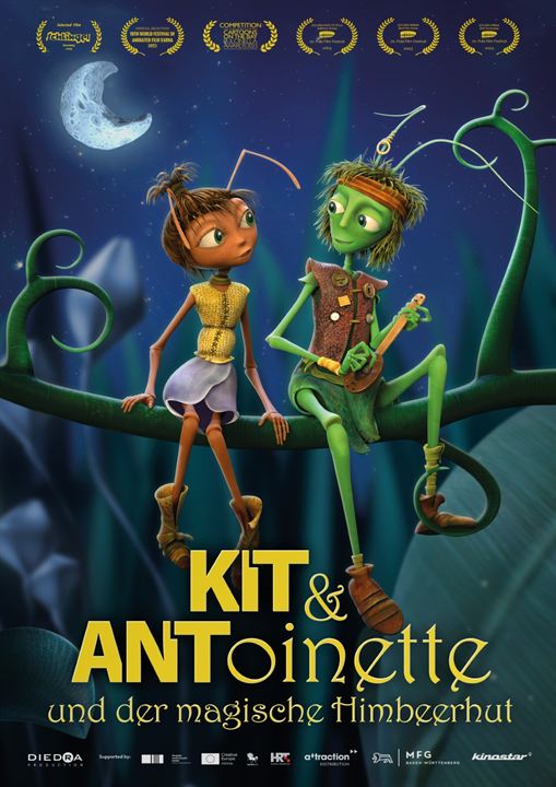 Kit & Antoinette und der magische Himbeerhut : Kinoposter