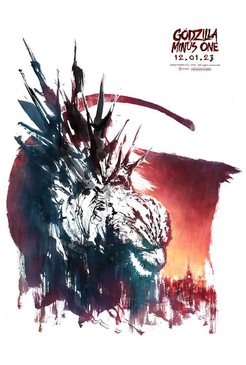 Godzilla Minus One : Kinoposter