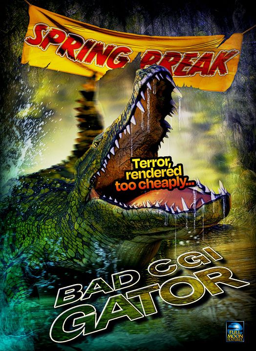 Bad CGI Gator : Kinoposter