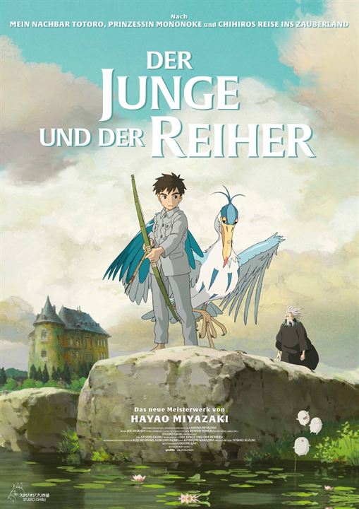 Der Junge und der Reiher : Kinoposter