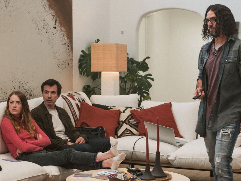 The Curse : Bild Emma Stone, Benny Safdie, Nathan Fielder