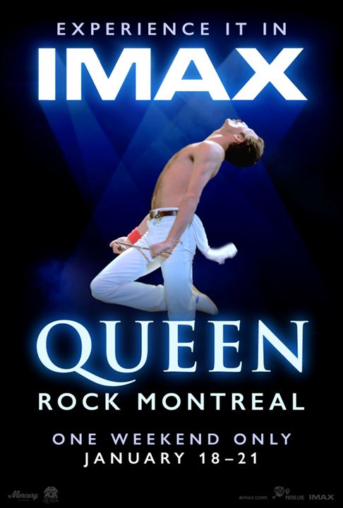 Queen Rock Montreal : Kinoposter