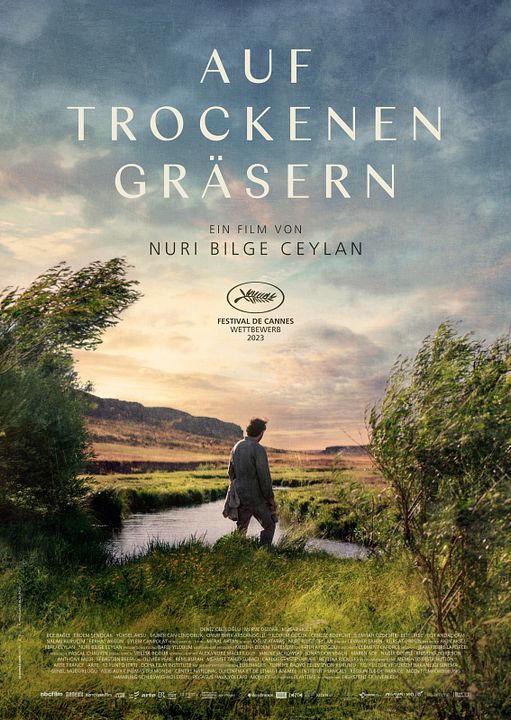 Auf trockenen Gräsern : Kinoposter