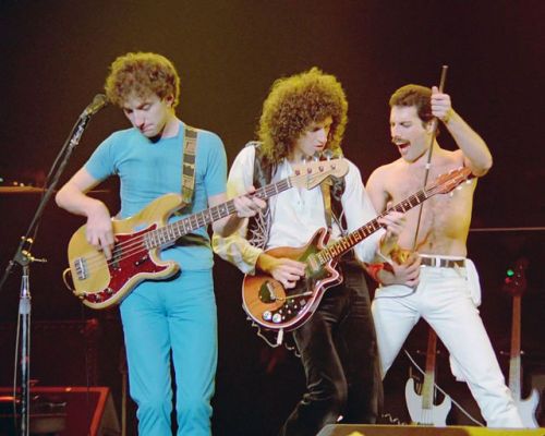 Bild Brian May, Freddie Mercury, John Deacon