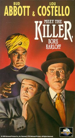 Abbott and Costello Meet the Killer Boris Karloff : Kinoposter