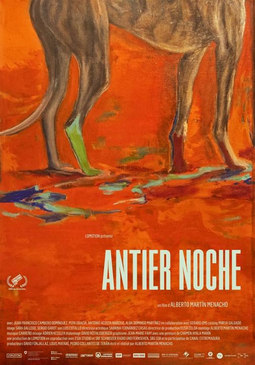 Antier noche : Kinoposter