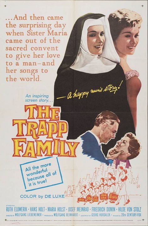 Die Trapp-Familie : Kinoposter