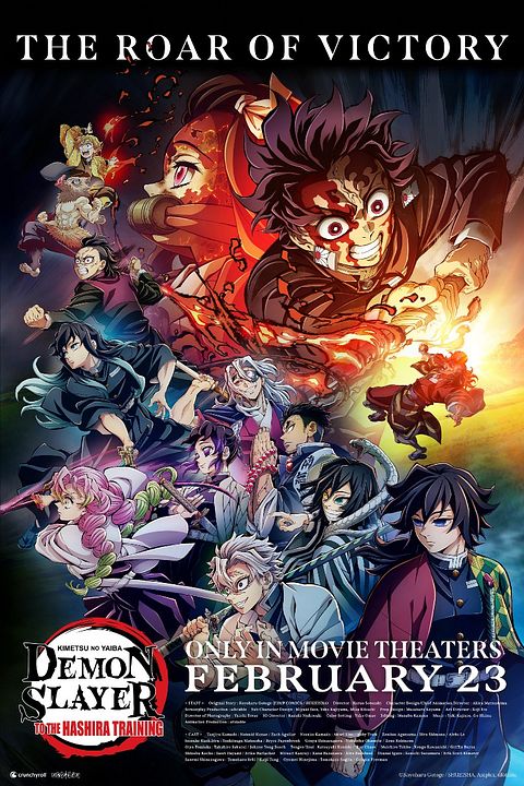 Demon Slayer: Kimetsu no Yaiba - Zum Training der Säulen : Kinoposter