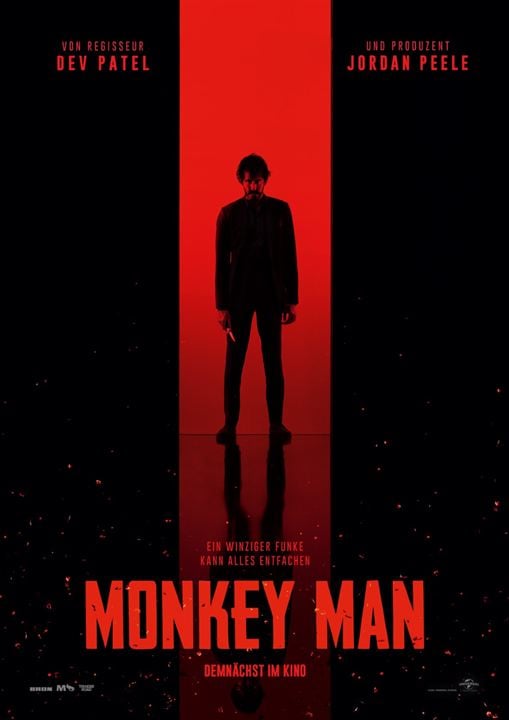 Monkey Man : Kinoposter