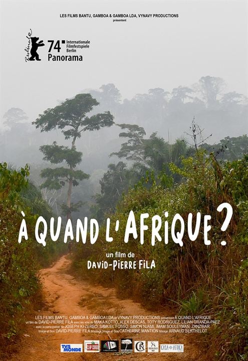 À quand l’Afrique? : Kinoposter