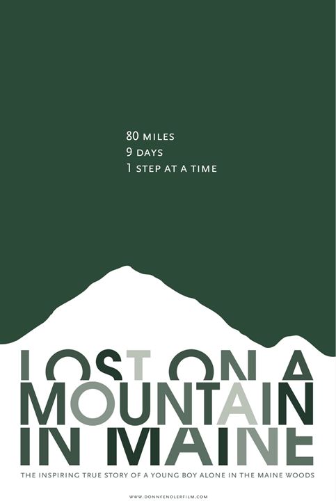 Lost On A Mountain In Maine : Kinoposter