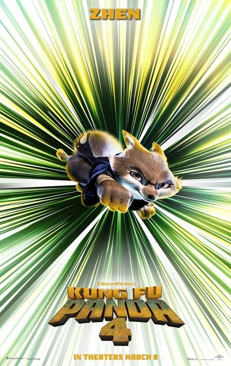 Kung Fu Panda 4 : Kinoposter