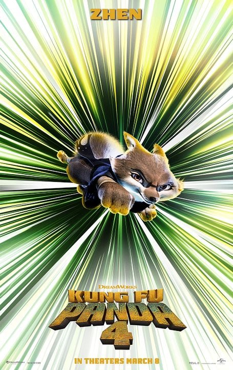 Kung Fu Panda 4 : Kinoposter