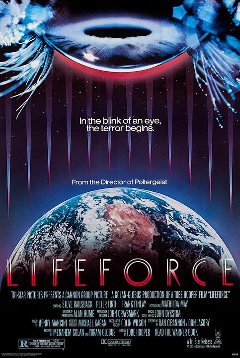 Lifeforce - Die tödliche Bedrohung : Kinoposter