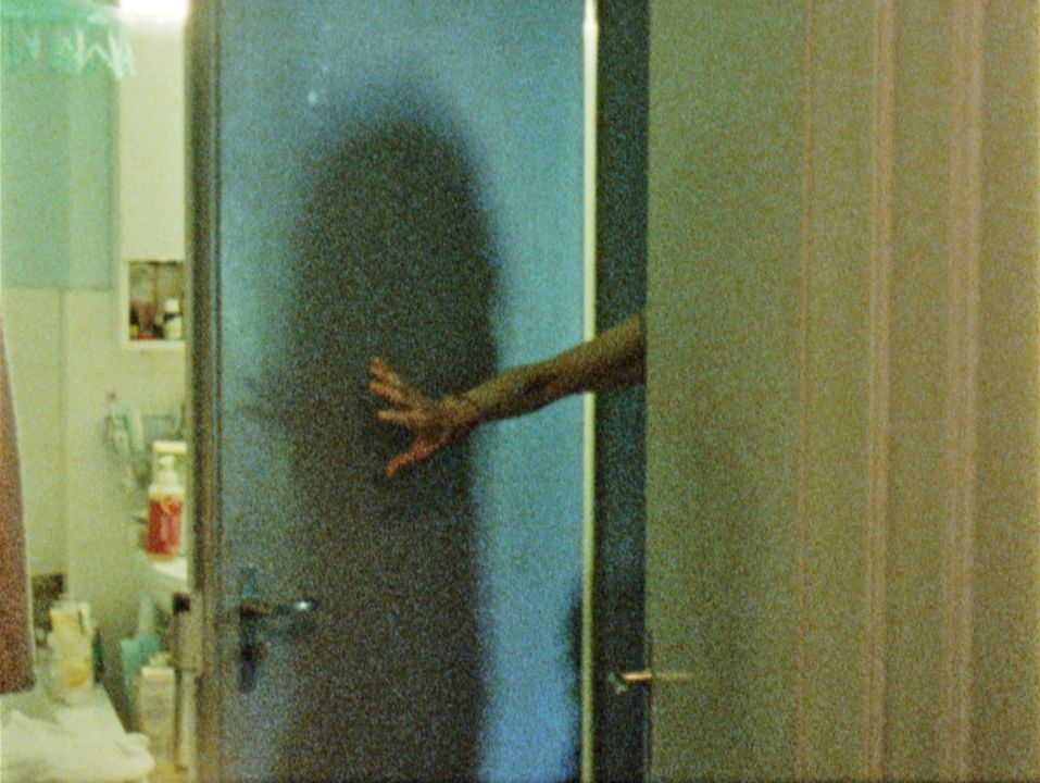 Spuren von Bewegung vor dem Eis : Bild