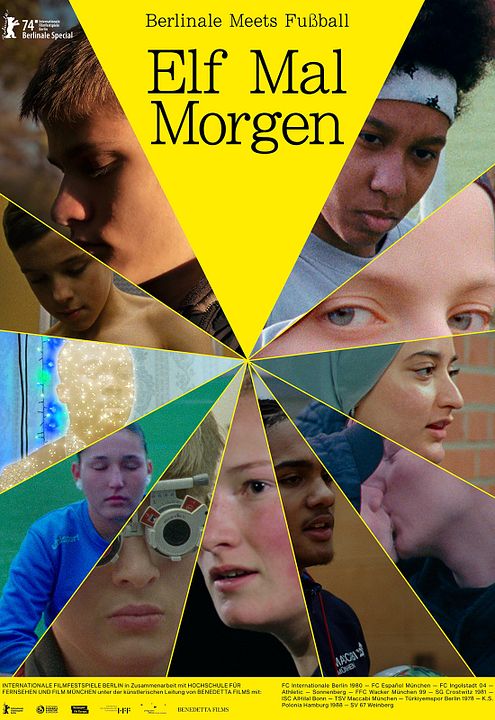 Elf Mal Morgen: Berlinale Meets Fußball : Kinoposter