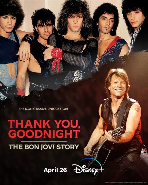 Thank You, Goodnight: The Bon Jovi Story : Kinoposter