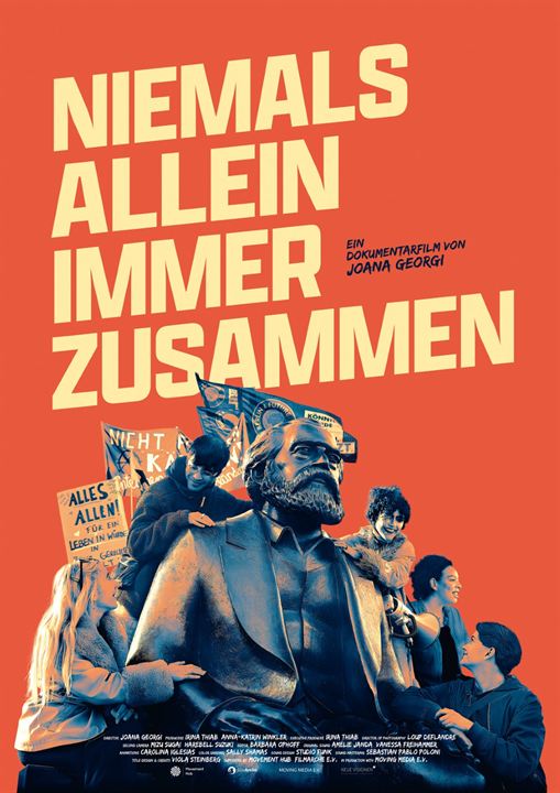 Niemals allein, immer zusammen : Kinoposter