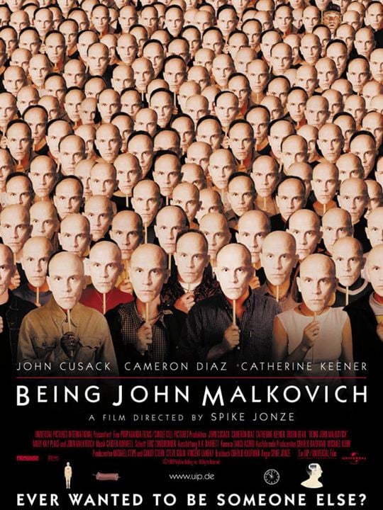 Being John Malkovich : Kinoposter