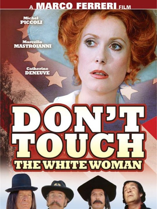 Berühre nicht die weiße Frau : Kinoposter