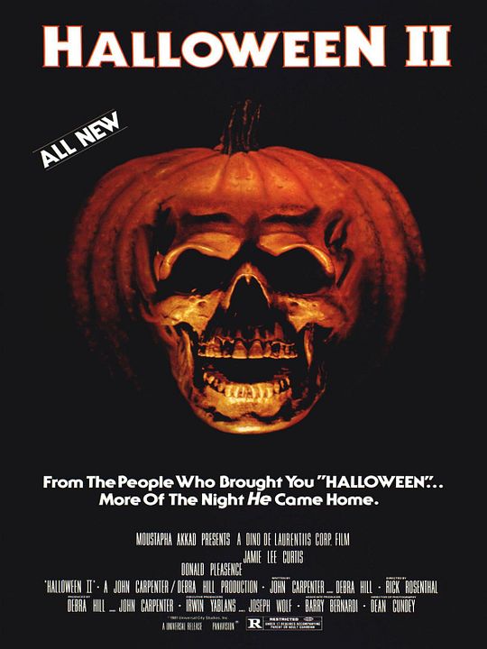 Halloween II – Das Grauen kehrt zurück : Kinoposter