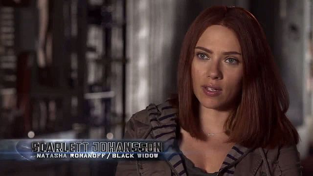 Marvel-Chef Kevin Feige, "Black Widow" Scarlett Johansson und Co. sprechen über Verschwörungen und Big-Brother-Elemente in "Captain America 2".
