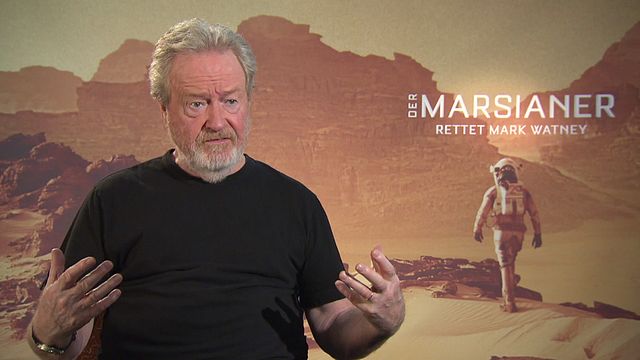 Regisseur Ridley Scott erklärt uns, was ihn an "Der Marsianer" gereizt hat und wie man Kartoffeln anpflanzt...