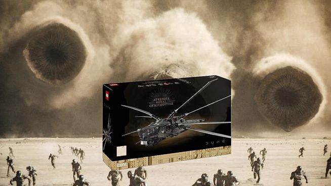 Did you think the sandworms in Dune were big?  Then check out the discounts in this LEGO sale!